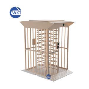Barrière de contrôle d'accès extérieure pleine hauteur WanCartoon, barrière pivotante, système de gestion du flux de personnes pour gymnase, tourniquet piétonnier - Product Image 4