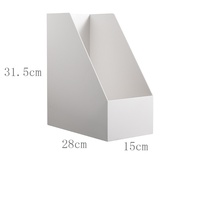 Organizador de oficina japonés moderno con diseño desmontable, caja de almacenamiento de plástico poligonal para herramientas, caja organizadora de archivos de número de modelo A4