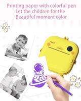 Yuniq Cámara de impresión instantánea para niños con lindos diseños de animales Impresión de texto térmico HD Foto Video Multi Idioma Juguete divertido M2