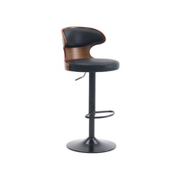 Tabouret de bar rotatif réglable en hauteur avec structure métallique de luxe léger pour usage domestique et commercial