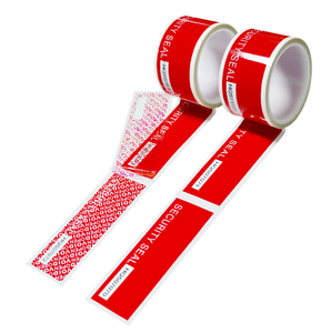 Digital Authentication VOID Security <b>Tape</b> with Serial Number and Die-Cut Perforation for Sensitive Shipping - Product Image 1
