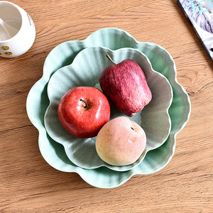 Plato de plástico con forma de flor para frutas, plato pequeño para aperitivos, para fiestas y uso doméstico. - Product Image 3