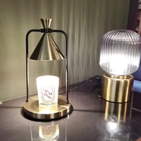 Pemanas Lilin Grosir Tanpa Asap Elektrik dengan Saklar Pengatur Suhu dan Timer
