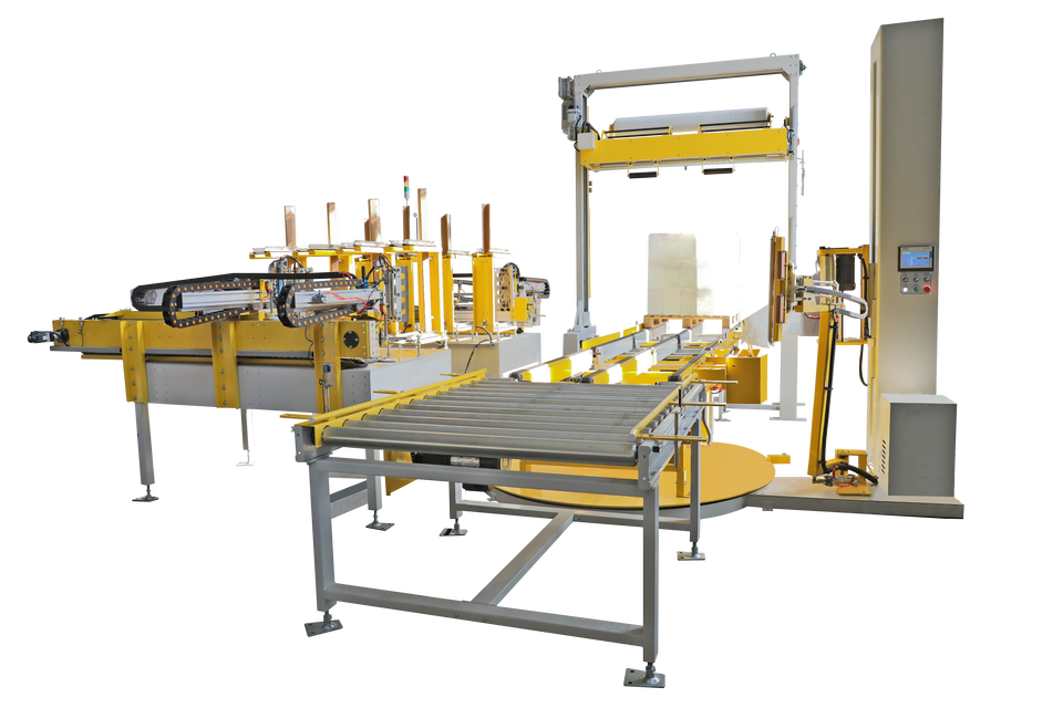 YK-S-4HJ Automatic Carton Packaging Machine Industrial Box Packing ...