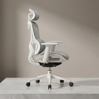 Chaise de bureau exécutive ergonomique à dossier haut, très vendue, avec protection lombaire, repose-pieds et appuie-tête, idéale pour les bureaux.