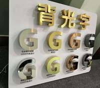 Panneau LED miniature personnalisable, logo d'entreprise, fond mural, enseigne gravée en acrylique, lettres lumineuses multicolores, DC/AC