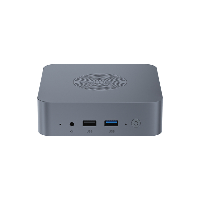 Oumax N95 Gaming Mini PC 16GB DDR5 512GB SSD Intel Quad Core New Windows 11 Business Use Dual Graphics Card Desktop Computer