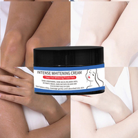 Crème Éclaircissante Intense Marque Blanche Gomme Taches Sombres Peau Immaculée Visage Corps Aisselles Maillot Intérieur Cuisses