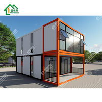 20ft empilable modulaire de luxe préfabriqué conteneur portable transportable bureau