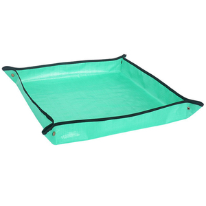 Tapis vert imperméable pour le changement de sol, mélange du sol de croissance, pour le rempotage des plantes, pour la plantation de fleurs, pour le jardinage domestique, PE - Product Image 2
