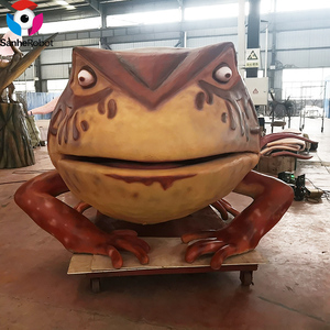 Nouvelle Simulation de Parc Animalier 2025 : <span class=keywords><strong>Grenouille</strong></span> Cornée Animatronique Grandeur Nature à Vendre - Product Image 2