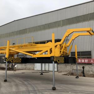Plateforme de construction en hauteur HuaEagle 160HP, élévateur de carreaux sur chenilles hybride électrique diesel 8T - Product Image 5