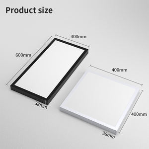 <span class=keywords><strong>Kooman</strong></span> Intérieur Commercial Plat Rétro-Éclairé Carré 400*400 300*600 Lumière du Jour Panneau LED en Aluminium - Product Image 5