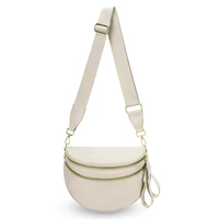 Sac bandoulière femme tendance, léger, imperméable, grande capacité, fermeture éclair, imprimé, pompon, multi-poches, usage quotidien