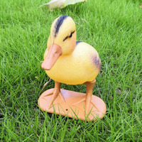 Décoy de canard en plastique PE réaliste, style bébé canard, deux couleurs, pour la chasse en extérieur, appât de canard jaune, directement de l'usine