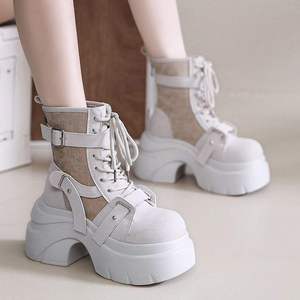 Botines Vaqueros Retro 2025, Moda de Verano, Aumentan la Estatura para Mujeres Bajas - Product Image 6