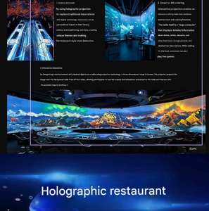 Projection mapping immersive interactive à 360 degrés, centre commercial, restaurant, musée, projection mapping - Product Image 6