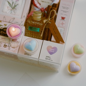 <span class=keywords><strong>Candela</strong></span> Profumata a Forma di <span class=keywords><strong>Cuore</strong></span> in Cera di Soia, <span class=keywords><strong>Candela</strong></span> Aromaterapica per San Valentino, Compleanno, Matrimonio, Regalo, Decorazione Casa - Product Image 2