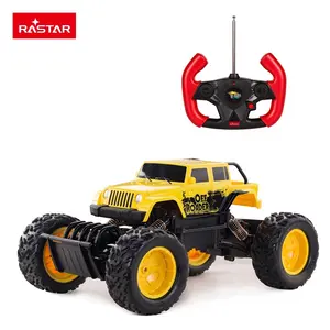 Rastar 4CH 4x4 внедорожная игрушка для скалолазания с дистанционным управлением радиоуправляемая модель радиоуправляемого автомобиля с большим колесом R/C 1:18 электрическая батарея