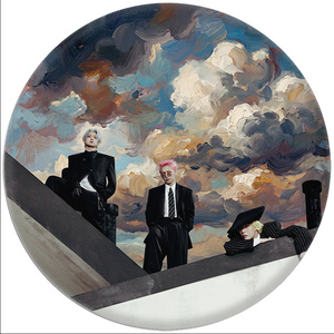 KPOP <span class=keywords><strong>BIGBANG</strong></span> Álbum de Regreso BiiiG Pin de Acrílico con Foto Conceptual Redonda GD Daesung TAEYANG D-Dragon para Fans, Accesorios para Bolsos - Product Image 6