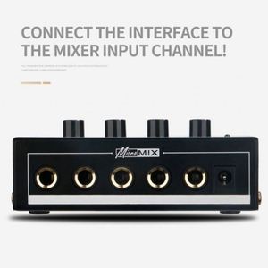 Mini Tocadiscos Portátil de Fábrica, 12V, Hifi, para Estudios, Músicos, Amplificador de Auriculares para Transmisión - Product Image 4