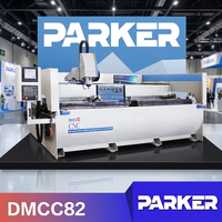 Centro de Mecanizado CNC de Alta Precisión PARKER de 4 Ejes para Perforación y Fresado de PVC/UPVC/Aluminio, Máquina Motorizada para Fabricación de Ventanas