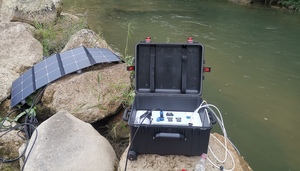 Sistemas de energía solar al aire libre Maquinaria de tratamiento de agua en contenedores Filtración desalinización sistema de agua salada purificación - Product Image 2