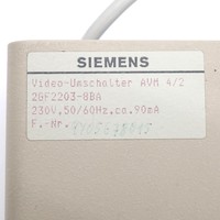 Plc Video Switcher Avm 4/2 2gf2203-8ba Nov Garantili Ürün için