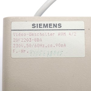 PLC Video-Switcher <span class=keywords><strong>AVM</strong></span> 4/2 2GF2203-8BA Neu mit Garantieprodukt - Product Image 2