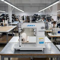 Machine à coudre industrielle à point noué JK810 à bras vertical, fonctionnement électronique haute vitesse pour sacs lourds, chaussures et produits en cuir