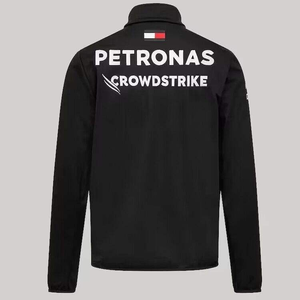 Nuevo Traje de Carreras F1 Transfronterizo <span class=keywords><strong>Mercedes</strong></span> - Chaqueta Bomber de Forro Polar con Cremallera de Manga Larga para Hombre, <span class=keywords><strong>Ropa</strong></span> de Calle de Invierno Cálida - Product Image 4