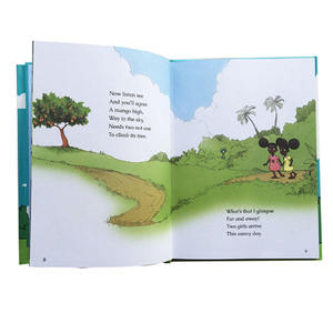 Service d'impression de livres d'histoires pour enfants en couverture rigide avec reliure parfaite, papier offset, tailles personnalisées - Product Image 3