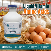 Nano-émulsion multivitaminée et acides aminés pour volailles - Vitamine liquide à absorption élevée pour poules pondeuses et poulets de chair, agent anti-stress