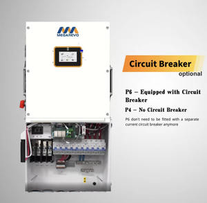 Onduleurs solaires hybrides Megarevo 8kW 10kW 12kW 16kW Monophasé Triphasé 120V 240V 48V Basse Fréquence Réseau MPPT Haute Performance - Product Image 1