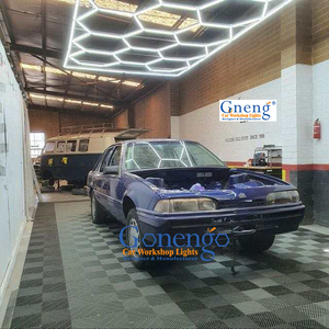 Gaonengo kısılabilir Led garaj atölyesi altıgen aydınlatma araba Showroom Panel AYDINLATMA - Product Image 6