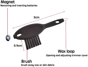 Séchoir à brosse pour appareil auditif de type RIC avec accessoires Capuchon en <span class=keywords><strong>cérumen</strong></span> Filtre à <span class=keywords><strong>cérumen</strong></span> Filet anti-poussière pour une meilleure performance des appareils auditifs - Product Image 6