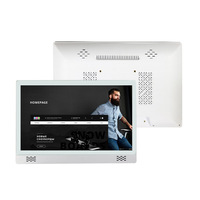 Panel Táctil Inteligente de 21.5 Pulgadas Android / Win 10 AIO, Señalización Digital, Tableta Android de Montaje en Pared con Altavoces Frontales