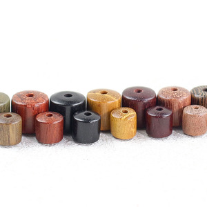Cuentas de madera de sándalo de 6/8 mm, cuentas sueltas de madera natural para niños, accesorios para hacer pulseras DIY - Product Image 2