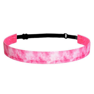 Bandeaux pour filles - Bandeaux ajustables antidérapants tie-dye pour enfants, bandeaux de sport athlétiques, bandeaux élastiques extensibles - Product Image 4