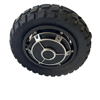 Motor Hub Terpisah 10 Inci 36V -48V 1200W 1250RPM 10" Tanpa Sikat, Motor Poros Tunggal untuk Tricycle, Kart, dan Golf Cart