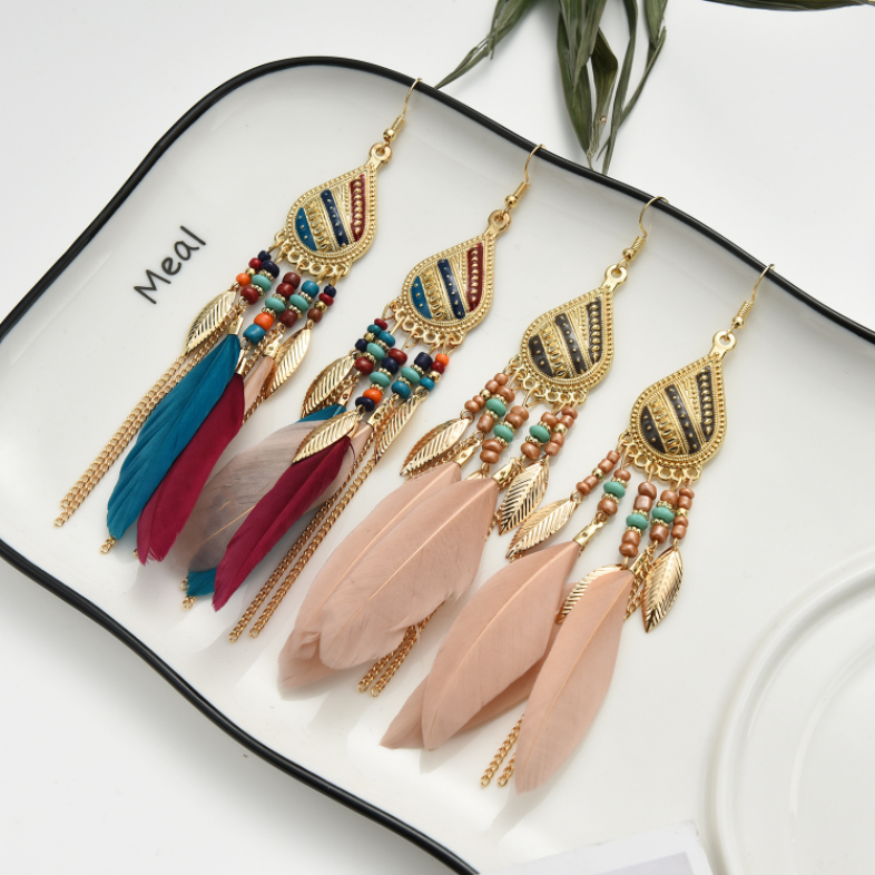 Shop Our Hot Sale Boho Tassel Earrings Wholesale Available - Main Image