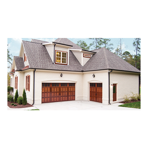 <span class=keywords><strong>HELTON</strong></span> Meilleure Vente Personnalisé Automatique Électrique Sectionnel Double Peau Bois Voiture Portes de Garage en Acier pour Villa - Product Image 1