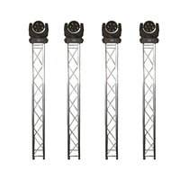 Aluminium DJ Lighting Truss Tower Totem Truss pour mariage en salle