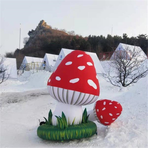 Fornitura per feste fungo gonfiabile gigante colorato vivido con luci a led per attività a tema <span class=keywords><strong>Alice</strong></span> nel paese delle meraviglie - Product Image 5