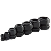 Presse-étoupes en nylon étanches IP68 3-50mm Noir & Blanc Prise en charge OEM Filetage Pg Modèle -10