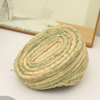 Tapis d'herbe tissé à la main naturel pour animaux domestiques lit de foin pour petits animaux pour hamsters chats cochons d'inde lapin lapins