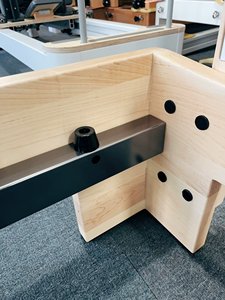 Alta calidad profesional Fitness madera Yoga entrenamiento ejercicio núcleo cama equipo cuerpo equilibrio madera Pilates reformador - Product Image 6