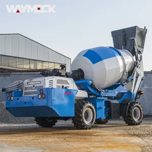 Lazhou asli pabrik penjualan 2m3 mixer beton beban sendiri truk mixer mobile harga mesin untuk agen