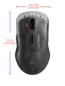 New <strong>Rapoo</strong> VT9Air <strong>Wireless</strong> Wired Dual-mode Gaming E-sport <strong>Mouse</strong> Lightweight 26000DPI 3395 Transparent Gaming <strong>Mouse</strong> - Product Image 6