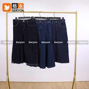 Fardos de Faldas Largas de Mezclilla para Mujer Geryon Vintage Thrift Ukay, Usadas, Limpias, 90-98% Nuevas, Calidad de Exportación de Verano - Product Image 2